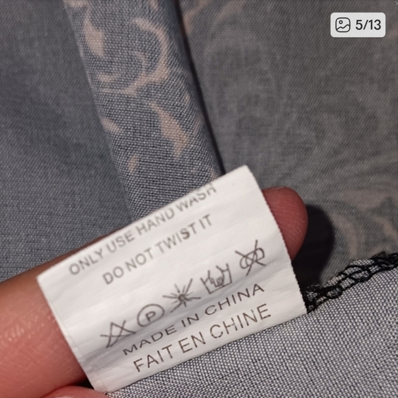 Boho Butterfly Tops Bundle | Long Sleeve Tunic Blouses | Relaxed Fit L–XL - Picture 15 of 16